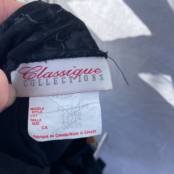 Vintage Floral Satin Maxi Skirt - Picture 8 of 9